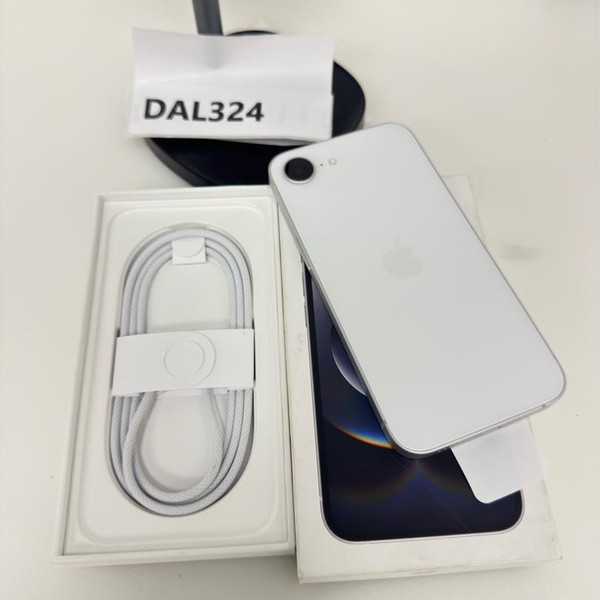 Apple iPhone 16e - Unlocked, 128 GB, White, A3212
