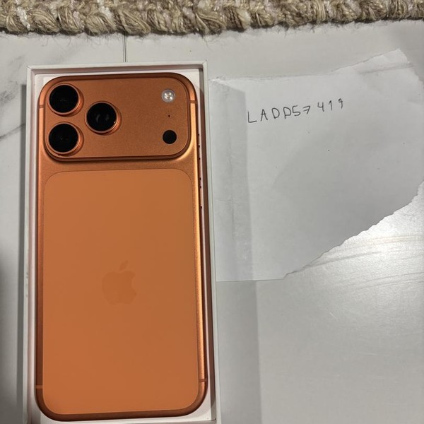 Apple iPhone 17 Pro Max - Unlocked, 256 GB, Cosmic Orange, A3257
