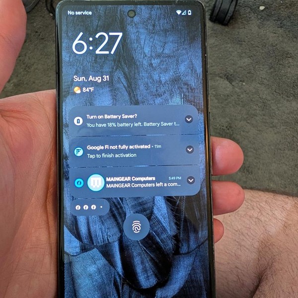 Google Pixel 7 - Unlocked, 256 GB, Obsidian, 8 GB, GVU6C, Sub-6 5G