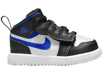 Jordan 1 Mid Alt White Black Racer Blue (TD) for sale