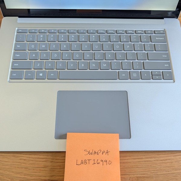 Microsoft Surface Laptop 3 - 256 GB, Platinum, 16 GB, Intel Core i7, 15 inch