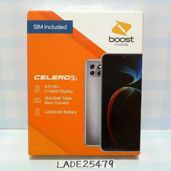 Celero 2.0 5G - Boost, 64 GB, Gray, 4 GB