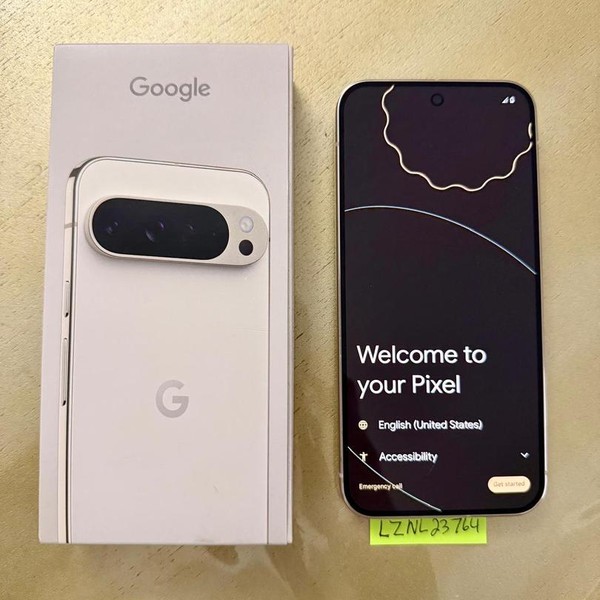 Google Pixel 9 Pro XL - Unlocked, 128 GB, Porcelain, 16 GB, GGX8B