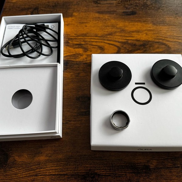 Oura Ring Gen 3 - Silver, Size 10, Horizon