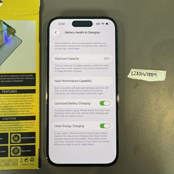 Apple iPhone 14 Pro - Unlocked, 256 GB, Purple, A2650