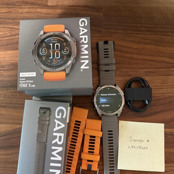 Garmin Fenix 8 - Titanium, AMOLED