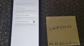 Good
													Apple iPhone Xr - Unlocked, Black, 64 GB, A1984, photo 2 of 25