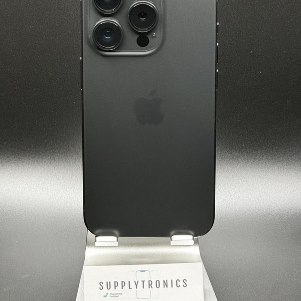 Apple iPhone 15 Pro - Unlocked, 1 TB, Black, A2848