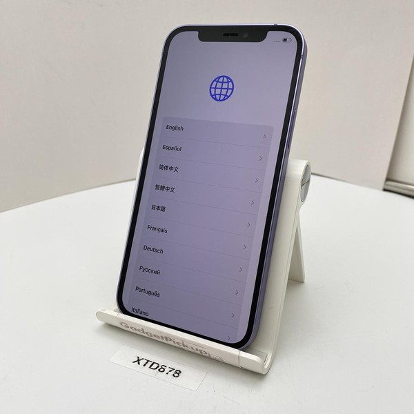 Apple iPhone 12 - Unlocked, Purple, 128 GB, A2172