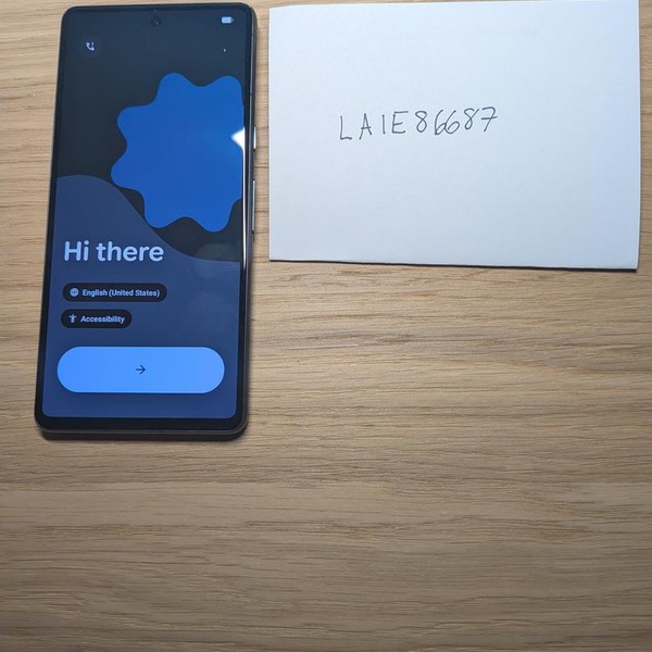 Google Pixel 7 - AT&T, 128 GB, Obsidian, 8 GB, GQML3, mmWave 5G