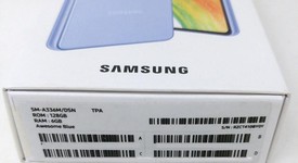 New
													Samsung Galaxy A33 5G - Unlocked Non-US, Blue, 128 GB, 6 GB, photo 4 of 5