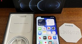 Good
													Apple iPhone 12 Pro - Unlocked, Pacific Blue, 256 GB, A2341, photo 1 of 15