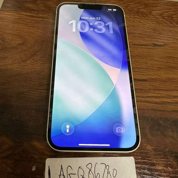 Apple iPhone 14 - Unlocked, 256GB, Starlight, A2649 - LAGQ86780