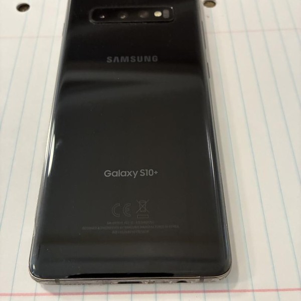 Samsung Galaxy S10 Plus - Unlocked, 128 GB, Black, 8 GB, SM-G975U1