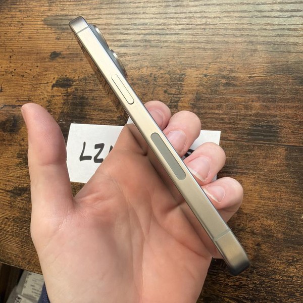 Apple iPhone 15 Pro - Unlocked, 128 GB, Natural, A2848