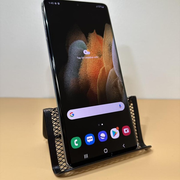 Samsung Galaxy S21 Ultra 5G - Unlocked, Silver, 128 GB, 12 GB, SM-G998U1