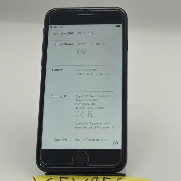 Apple iPhone SE 3rd Gen 2022 - Unlocked, 64 GB, Midnight, A2595