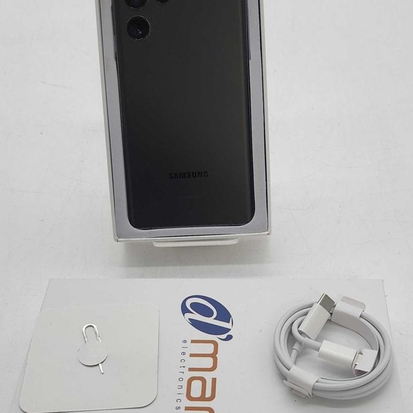 Samsung Galaxy S22 Ultra - Unlocked, 128 GB, Black, 8 GB, SM-S908U1