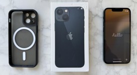 Good
													Apple iPhone 13 Mini - Unlocked Non-US, Midnight, 128 GB, A2626, photo 1 of 13