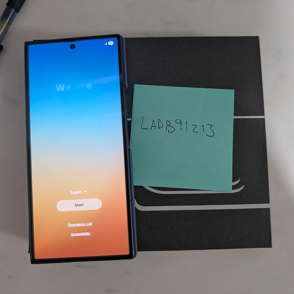 Samsung Galaxy Z Fold7 - Unlocked, 256 GB, Jetblack, 12 GB, SM-F966U1