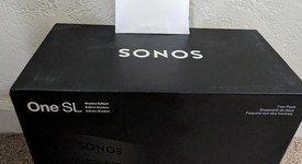 New
													Sonos One SL - Black, 2-Pack, photo 1 of 7