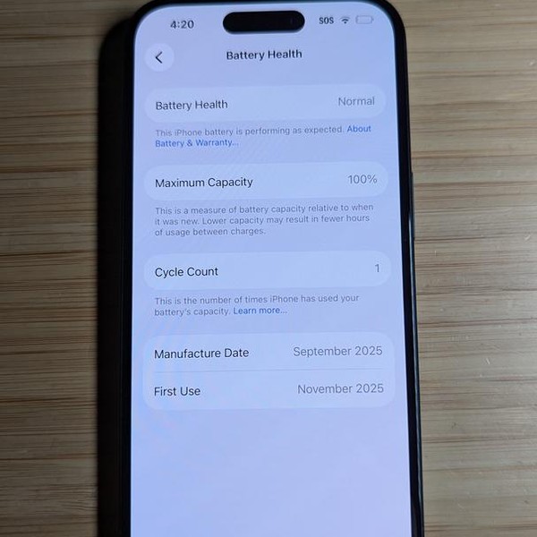 Apple iPhone 16 - AT&T, 128 GB, Black, A3081