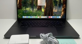 Good
													MacBook Pro Late 2023 (M3) - 16" - Apple M3 Max 16-core, Black, 1 TB, 48 GB, 40-core GPU, photo 1 of 8