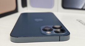 Good
													Apple iPhone 12 Pro Max - Unlocked, Pacific Blue, 128 GB, A2342, photo 5 of 11