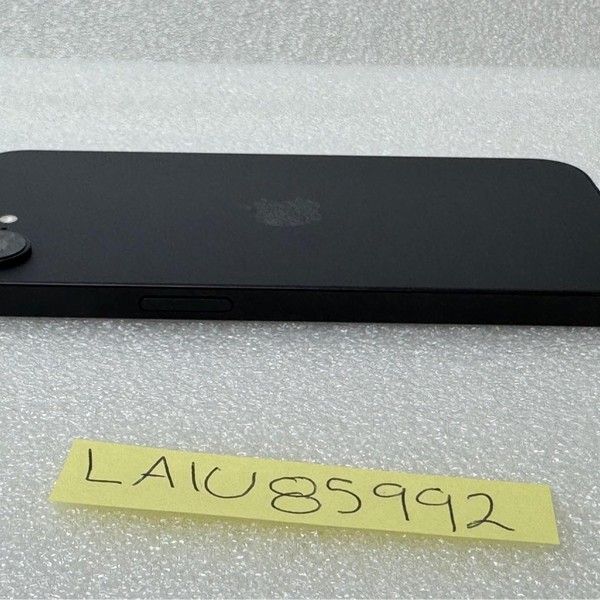 Apple iPhone 16e - Unlocked, 128 GB, Black, A3212