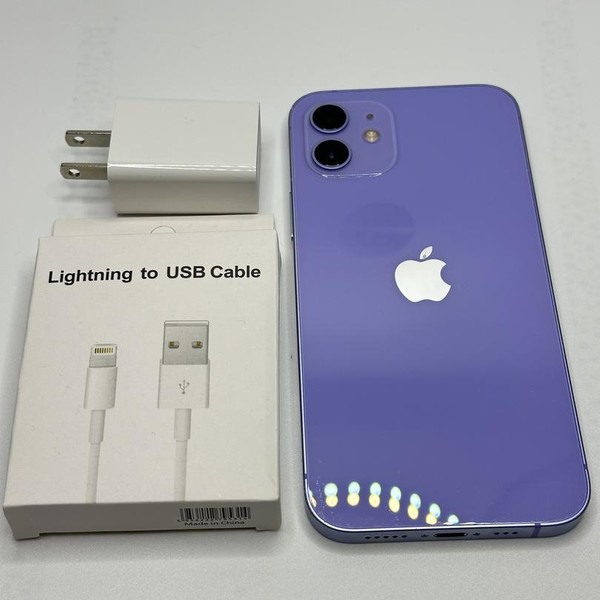 Apple iPhone 12 - Unlocked, 256 GB, Purple, A2172