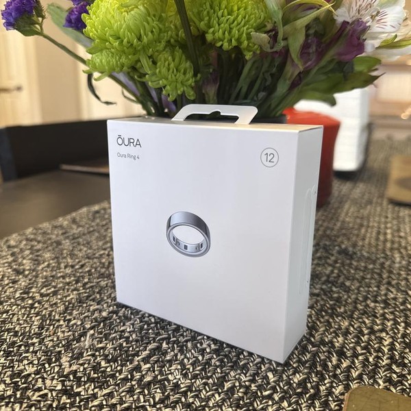 Oura Ring Gen 4 - Silver, Size 12