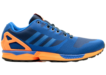 adidas ZX Flux Weave Dark Blue Orange for sale