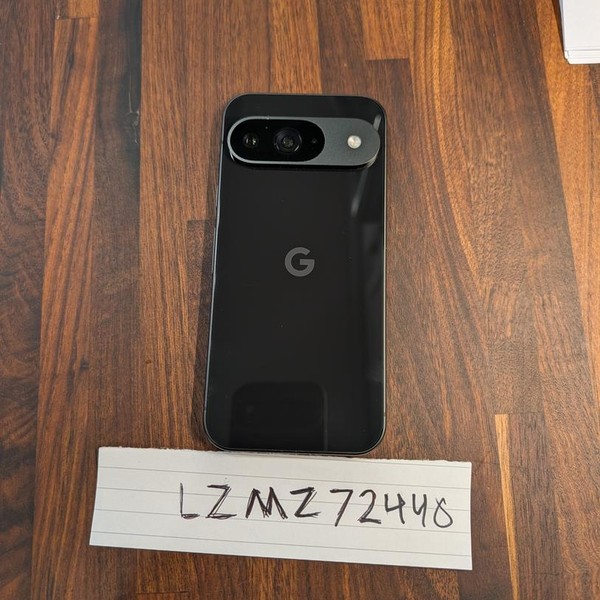 Google Pixel 9 - Unlocked, 256 GB, Obsidian, 12 GB, G2YBB