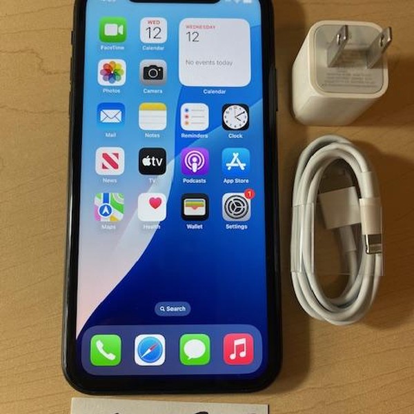 Apple iPhone Xr - Unlocked, 64 GB, Black, A1984