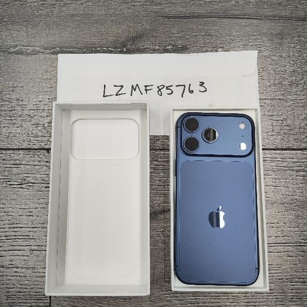 Apple iPhone 17 Pro Max - AT&T, 256 GB, Deep Blue, A3257