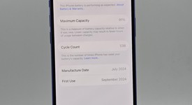 Good
													Apple iPhone 16 - T-Mobile, Ultramarine, 128 GB, A3081, photo 4 of 7