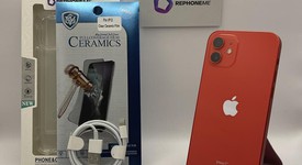 Mint
													Apple iPhone 12 - Unlocked, Red, 64 GB, A2172, photo 1 of 5