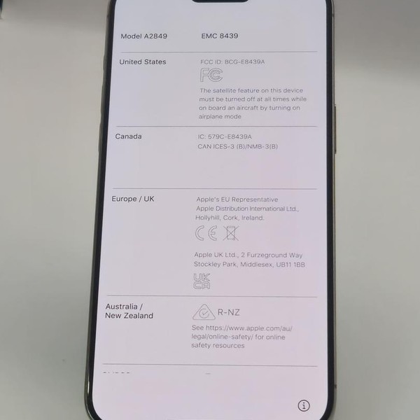 Apple iPhone 15 Pro Max - AT&T, Natural, 256 GB, A2849