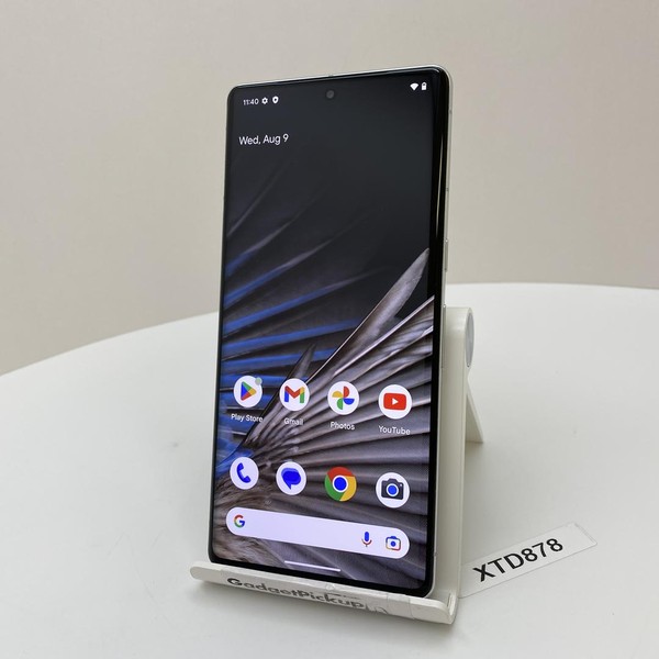 Google Pixel 7 Pro - Unlocked, 128 GB, Snow, 12 GB, GE2AE