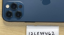 Good
													Apple iPhone 12 Pro - Unlocked, Pacific Blue, 128 GB, A2341, photo 5 of 6