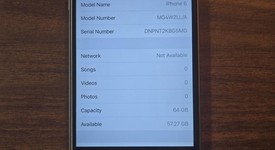 Good
													Apple iPhone 6 - Unlocked, Gray, 64 GB, A1549, photo 3 of 9