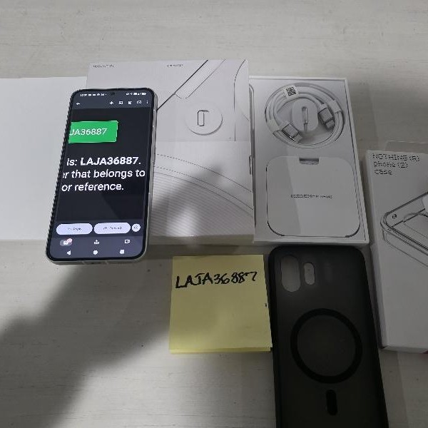Nothing Phone (2) - Unlocked, 512 GB, White, 12 GB