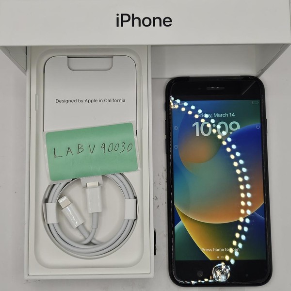 Apple iPhone SE 3rd Gen 2022 - Unlocked, 64 GB, Midnight, A2595