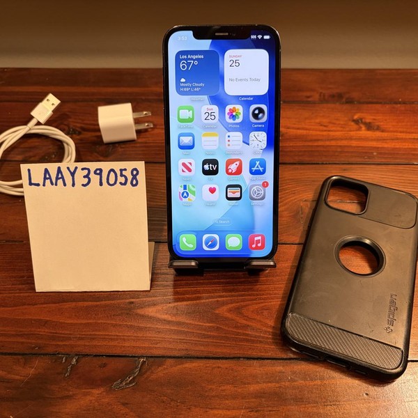 Apple iPhone 12 Pro - Unlocked, Pacific Blue, 256 GB, A2341