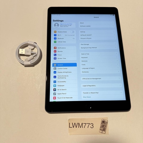 Apple iPad (9th Gen) - Unlocked, 64 GB, Gray, A2603