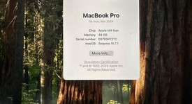 Mint
													MacBook Pro 2024 - 16" - Apple M4 Max 14-core, Space Black, 1 TB, 48 GB, photo 3 of 17