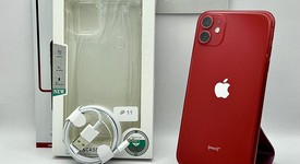 Fair
													Apple iPhone 11 - Unlocked, Red, 128 GB, A2111, photo 1 of 5