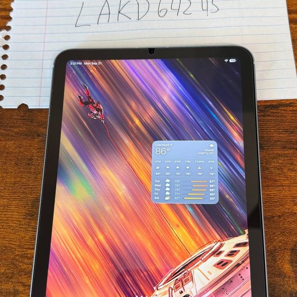 Apple iPad Mini (7th Gen) - T-Mobile, 128 GB, Blue, A2995