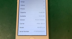 Fair
													Apple iPhone 5 - AT&T, White, 16 GB, A1428, photo 3 of 9