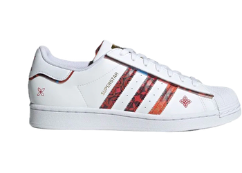 adidas Superstar Lunar New Year White Red for sale